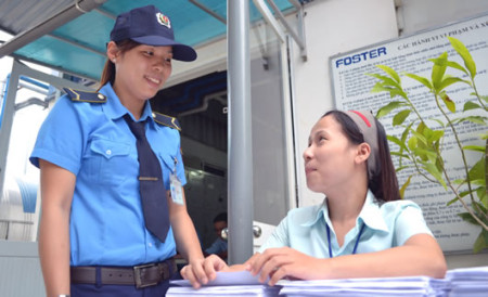 Dịch vụ cho thuê nữ bảo vệ tại Hà Nội